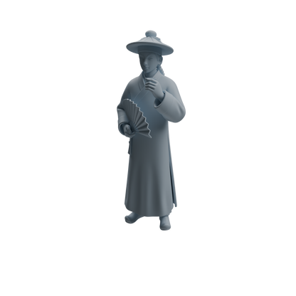 MRY-SFW LYTR982 Ancient Lady Tea Ceremony Character Modern Model 3 pcs