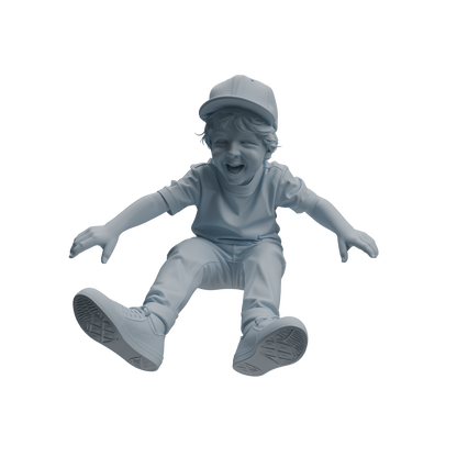 MRY-SFW LYTR1036 Lively Interactive Kids Character Modern Model 4 pcs