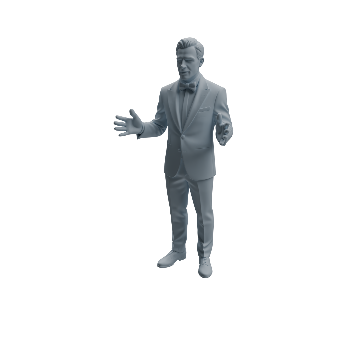 MRY-SFW LYTR944 Suit Man Character Modern Model 4 pcs