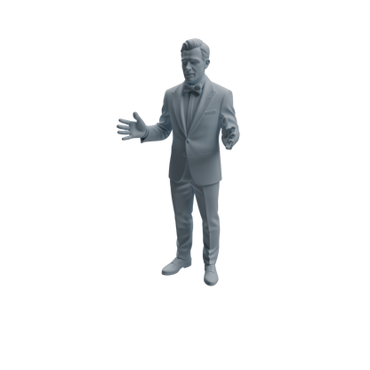 MRY-SFW LYTR944 Suit Man Character Modern Model 4 pcs