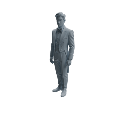 MRY-SFW LYTR1049 Magician Formal Attire Character Modern Model 3 pcs