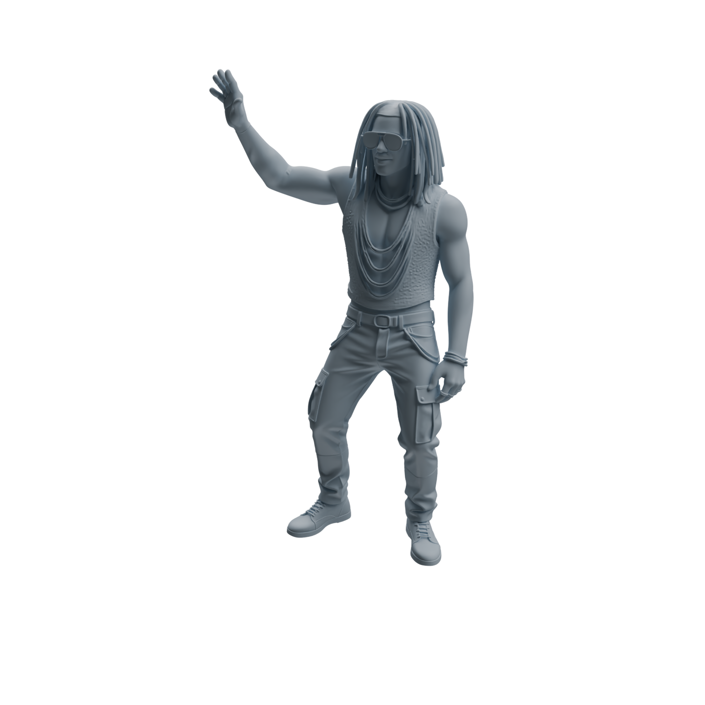 MRY-SFW LYTR927 Nightclub Dancer Man Character Modern Model 4 pcs