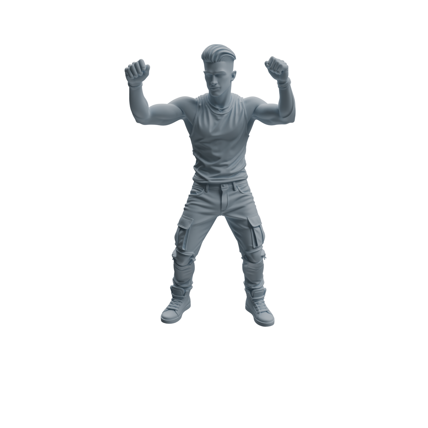 MRY-SFW LYTR926 Nightclub Style Man Character Modern Model 4 pcs