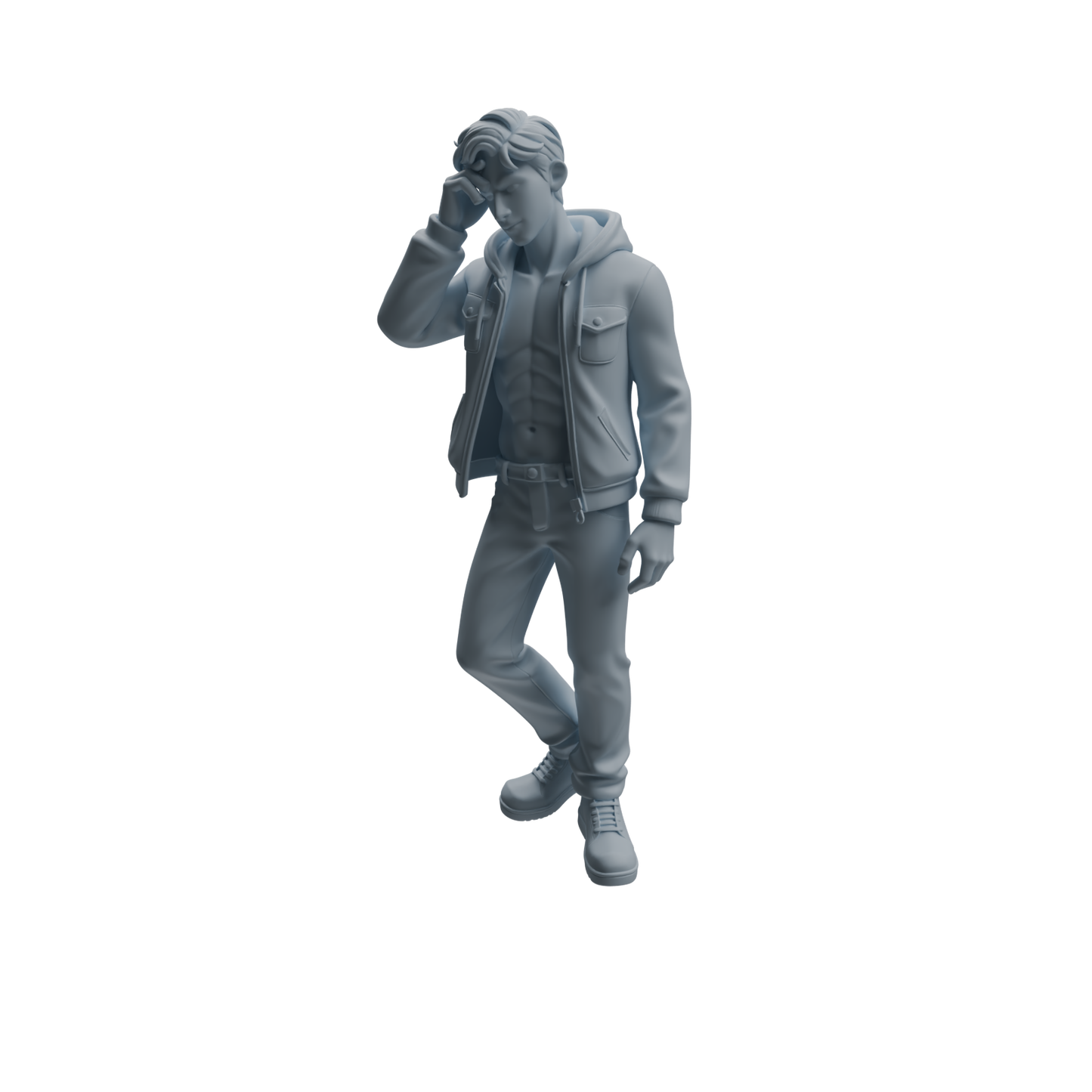 MRY-SFW LYTR939 Urban Man Character Modern Model 3 pcs
