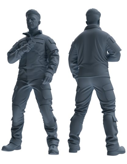 MRY-SFW LYGR698 Modern U.S. Military Six-Person Reprimand Group