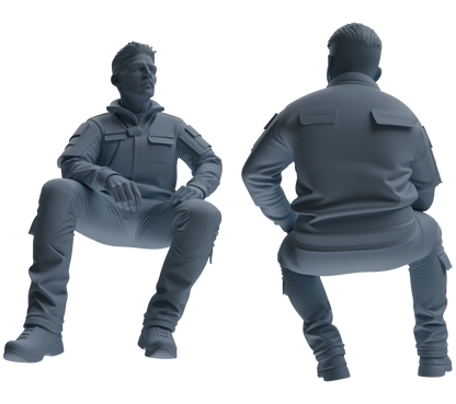 MRY-SFW LYGR685 Modern U.S. Military Six-Person Talking Group