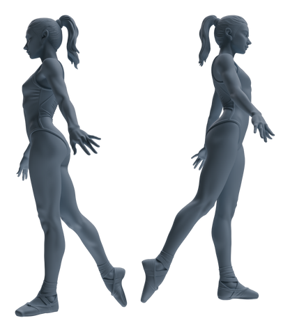 MRY-SFW LYTR835 Rhythmic Gymnastics Female Athlete Figure Modern Model 6 pcs Miniature Car Diorama Figures Scene Props Accessories Resin