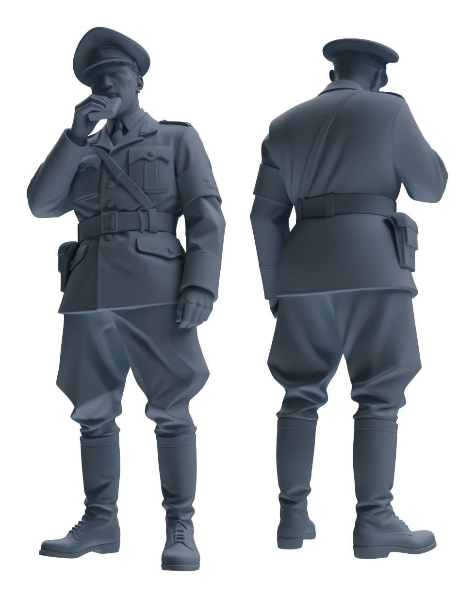 MRY-SFW LYGR581 WWII French Army Seven-Person Eating Group