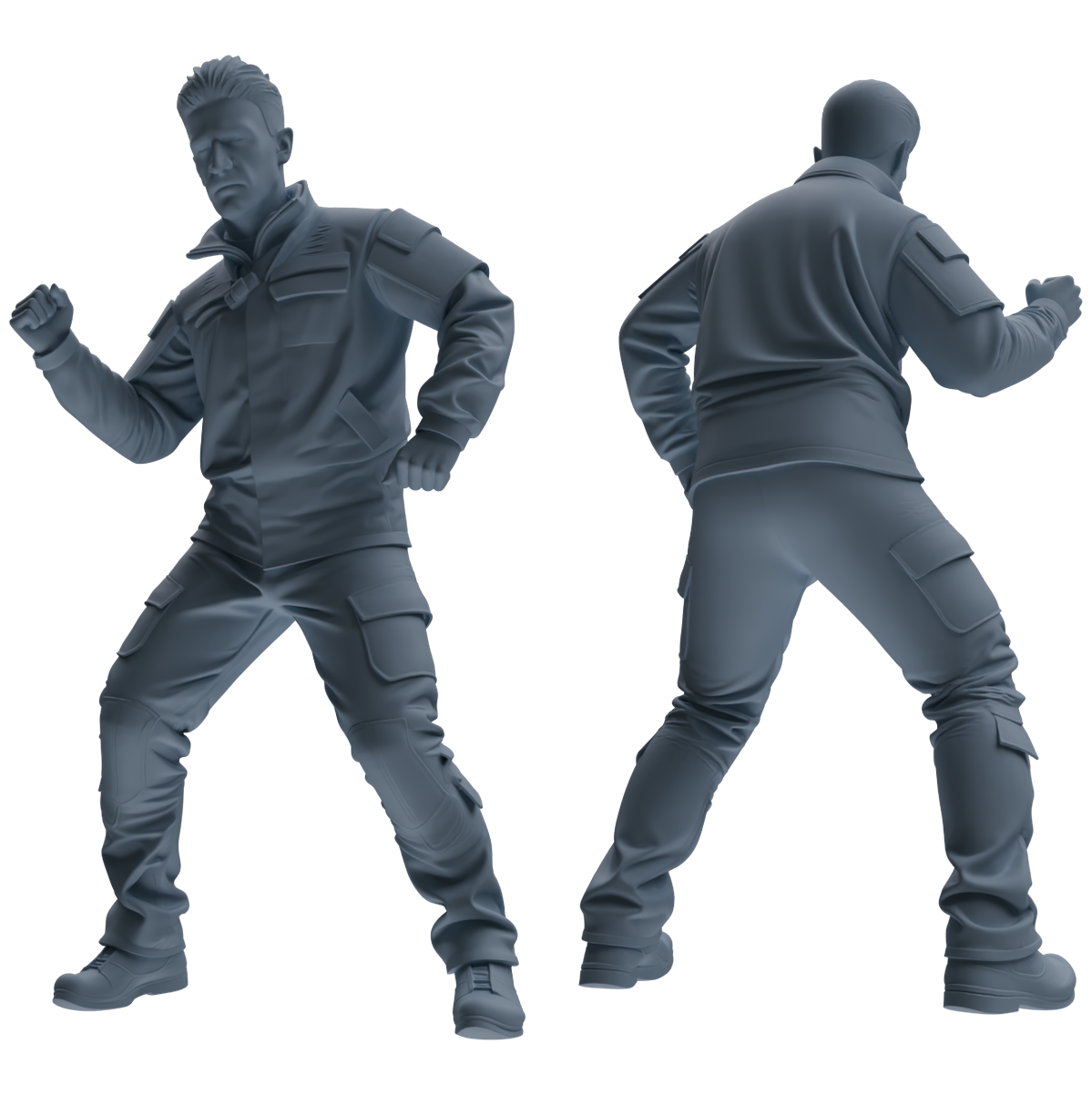 MRY-SFW LYGR692 Modern U.S. Military Six-Person Dancing Group