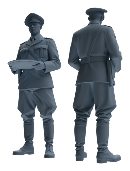 MRY-SFW LYGR580 WWII French Army Six-Person Mess Hall Group