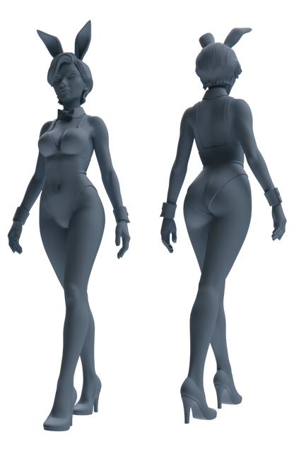 MRY-SFW LYTR889 Multi-style Bunny Girl Modern Model 4 pcs