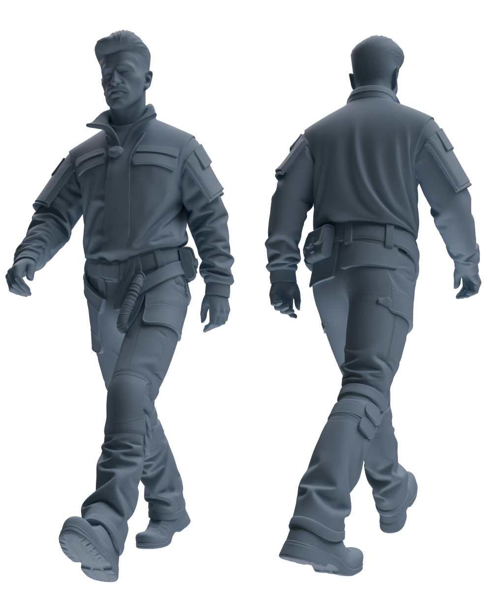 MRY-SFW LYGR689 Modern U.S. Military Six-Person Daily Routine