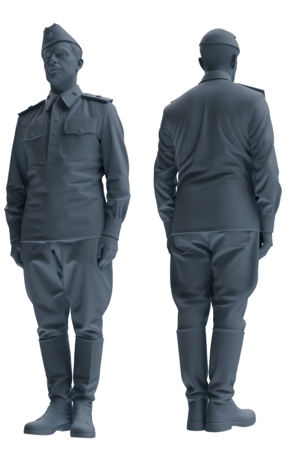 MRY-SFW LYGR731 WWII Soviet Army War Scene Six-Person Daily Routine Group