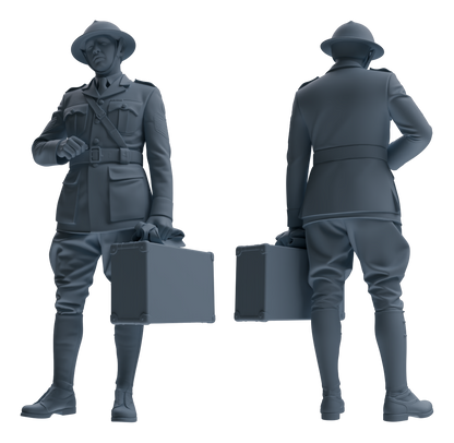MRY-SFW LYGR598 Historical WWII British Army Six-Person Carrying Group