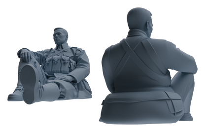 MRY-SFW LYGR608 Historical People's Liberation Army Seven-Person Rest Group