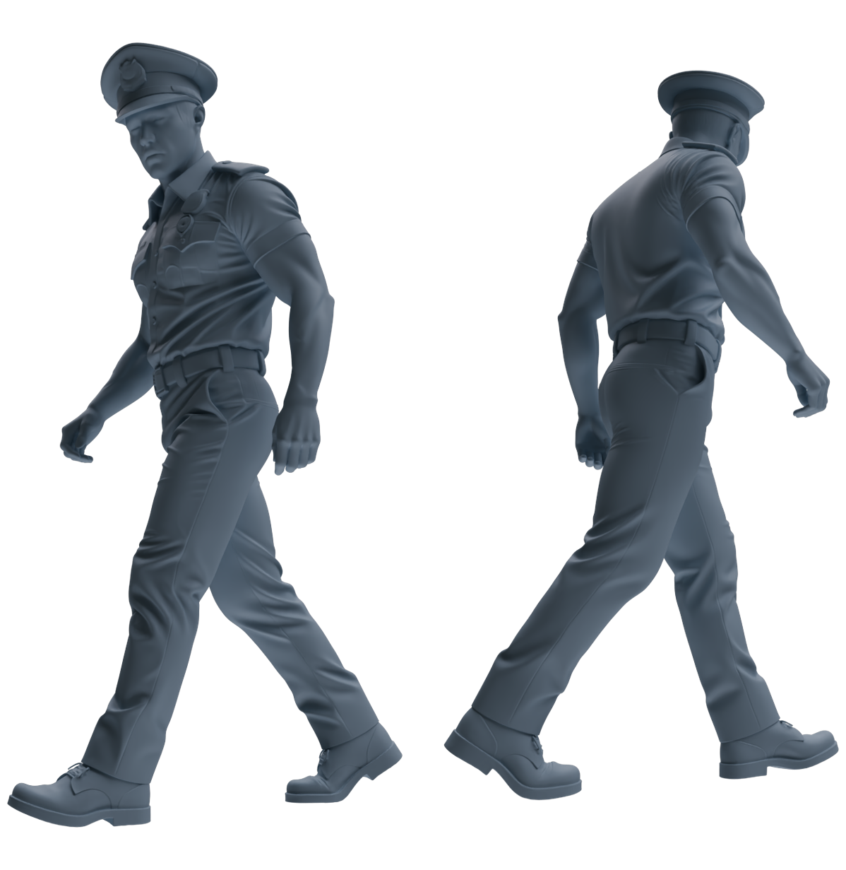 MRY-SFW LYGR766 Modern Hong Kong Police Six-Person Daily Routine