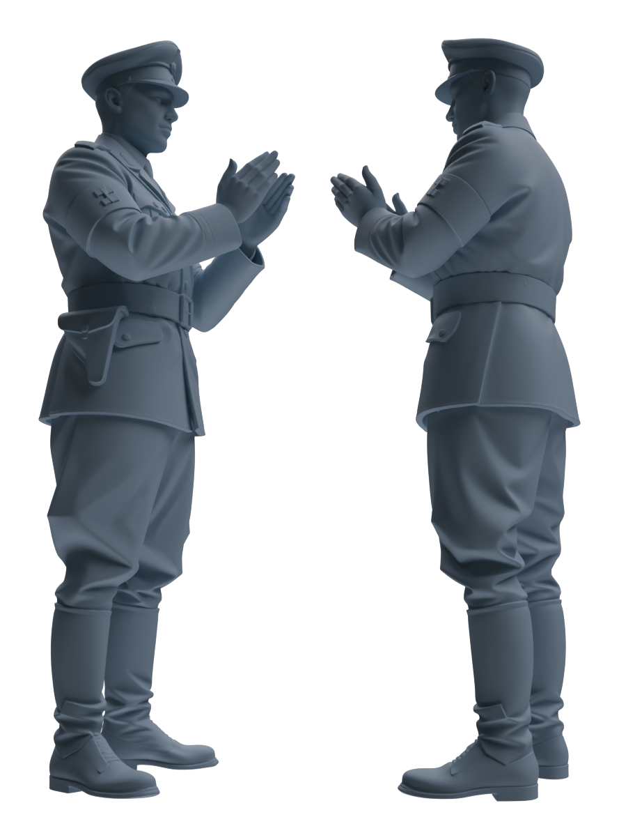 MRY-SFW LYGR588 WWII French Army Six-Person Entertainment Group