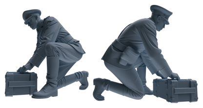 MRY-SFW LYGR589 WWII French Army Six-Person Combat Readiness Group