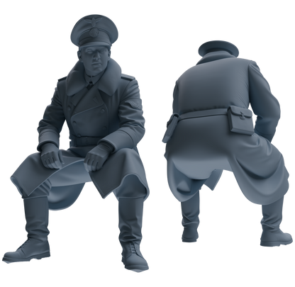 MRY-SFW LYGR708 WWII German Army War Scene Six-Person Tactical Designation Group