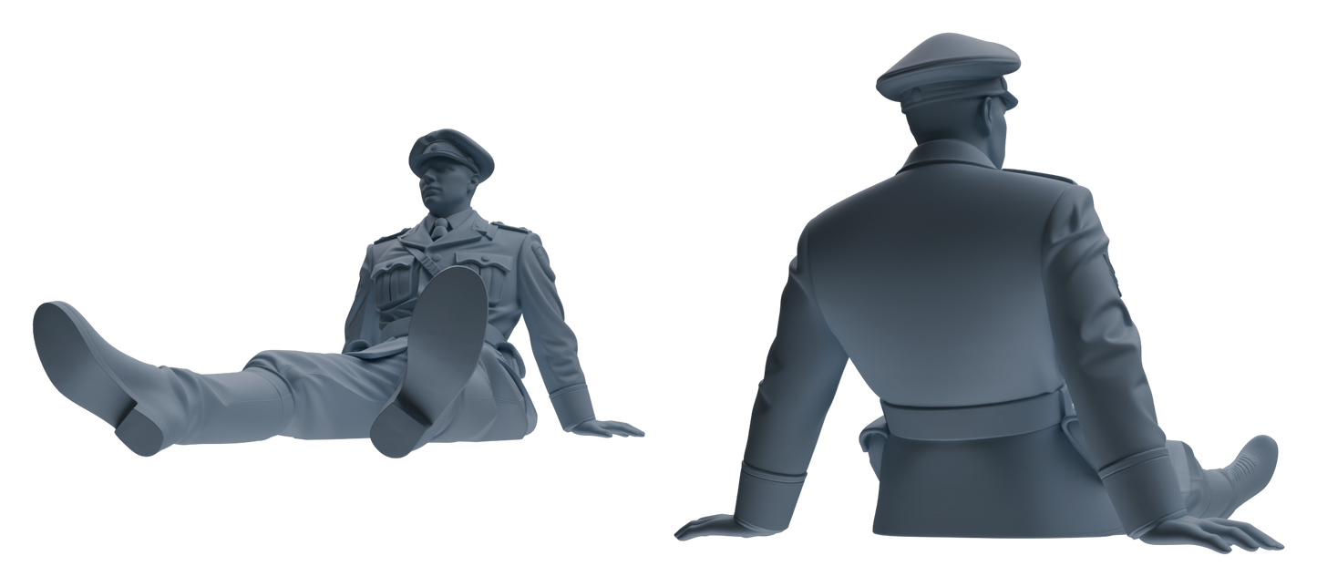 MRY-SFW LYGR587 WWII French Army Seven-Person Rest Group