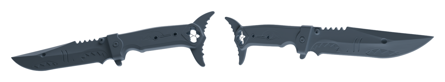 MRY-SFW LYGS396 Slender Knife Weapon Modern Model 5 pcs