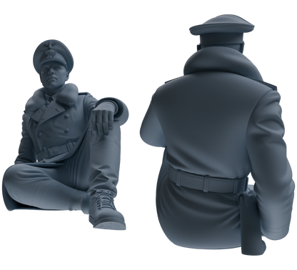 MRY-SFW LYGR710 WWII German Army War Scene Six-Person Rest Group