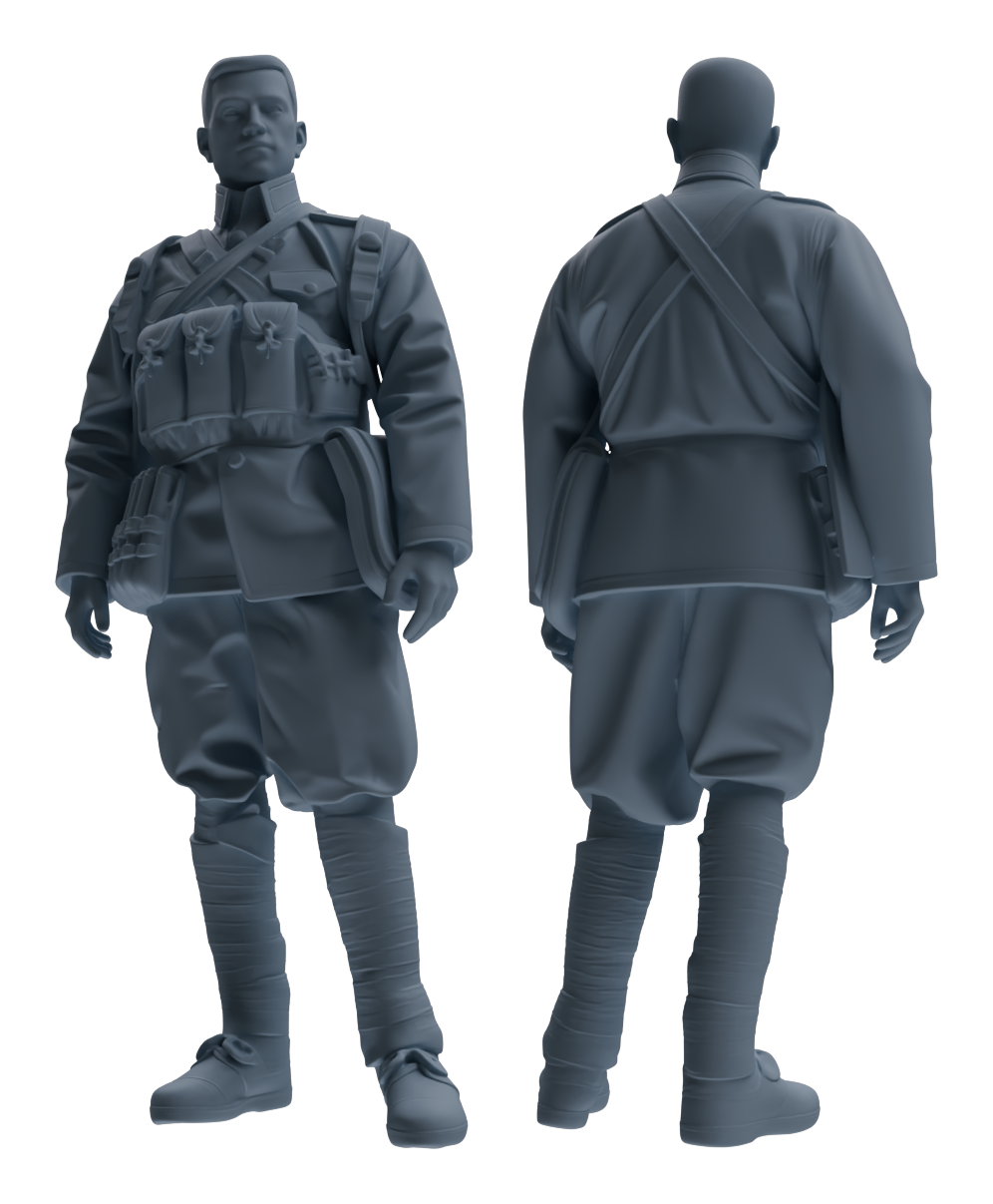 MRY-SFW LYGR606 Historical People's Liberation Army Five-Person Daily Routine