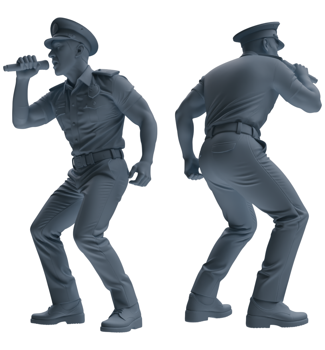 MRY-SFW LYGR771 Modern Hong Kong Police Six-Person Entertainment Group