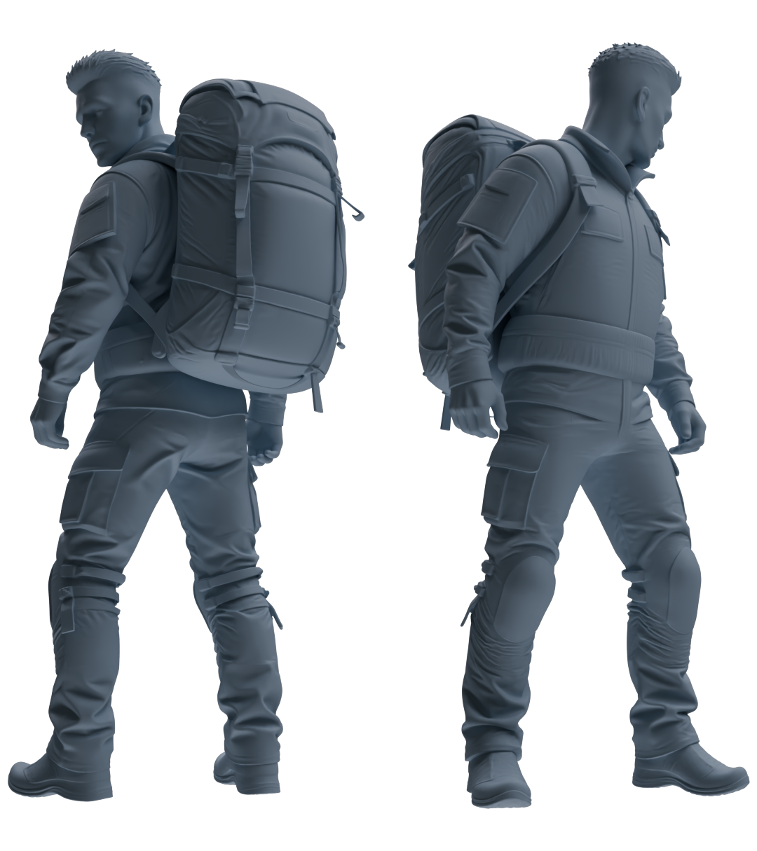 MRY-SFW LYGR693 Modern U.S. Military Six-Person Hiking Group