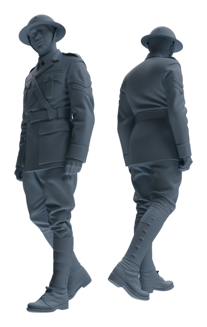 MRY-SFW LYGR600 Historical WWII British Army Six-Person Daily Routine 2
