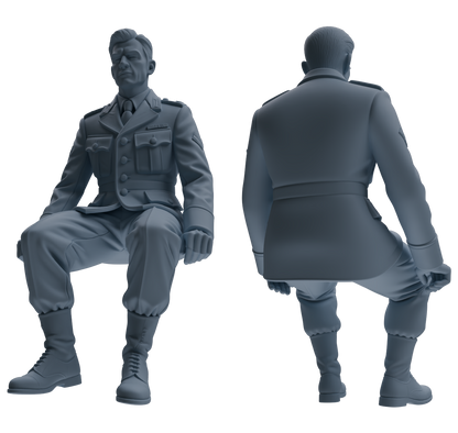 MRY-SFW SSTR182 Miniatures Soldier Model Kit Multi-Purpose Soldier Pose Modern Model 6 pcs