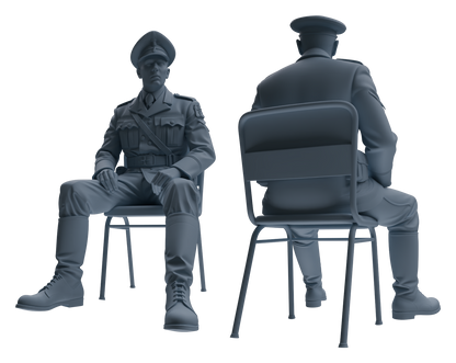MRY-SFW LYGR590 WWII French Army Six-Person Strategic Deployment Group
