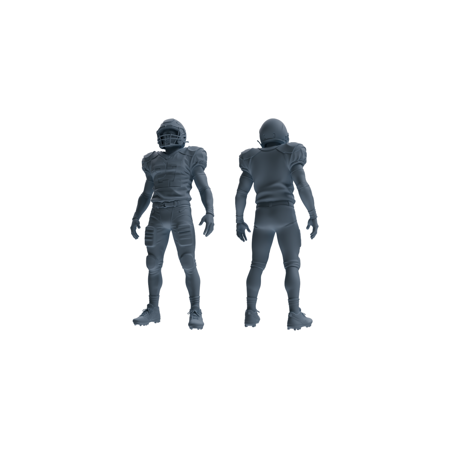 MRY-SFW LYTR809 American Football Player Figure Modern Model 5 pcs Miniature Car Diorama Figures Scene Props Accessories Resin