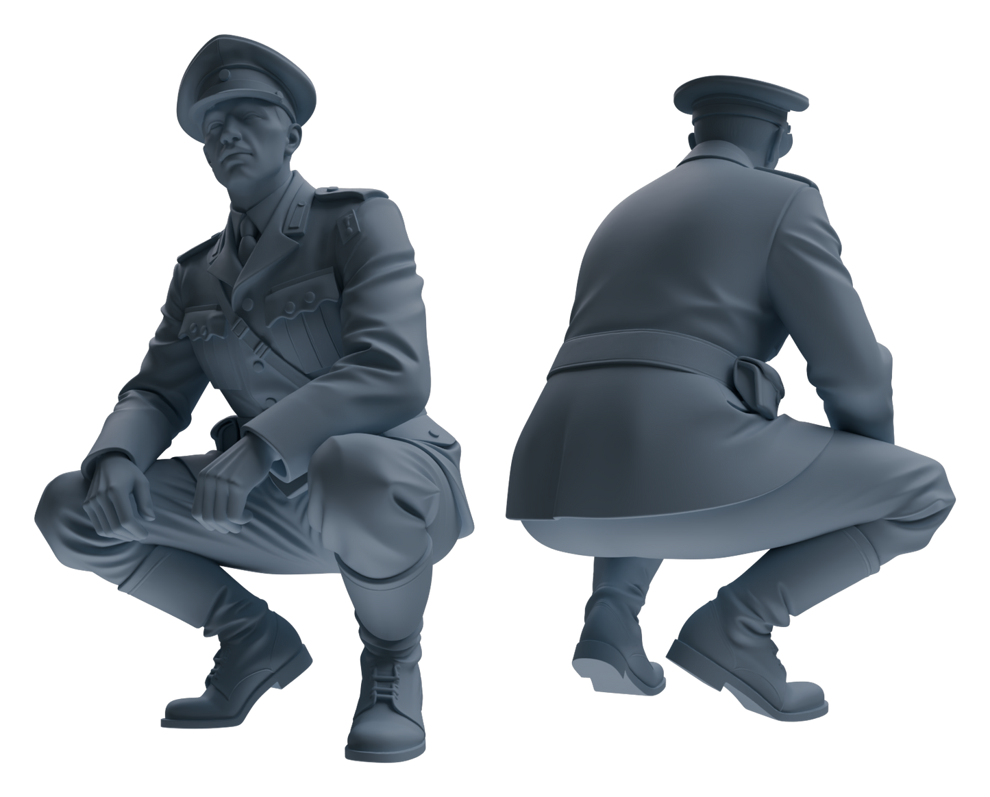 MRY-SFW LYGR585 WWII French Army Seven-Person Daily Routine 3