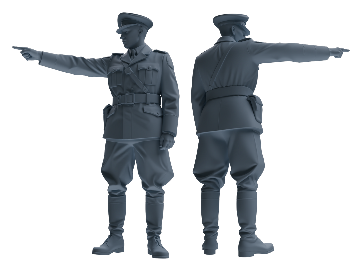 MRY-SFW LYGR579 WWII French Army Six-Person Punishment Group