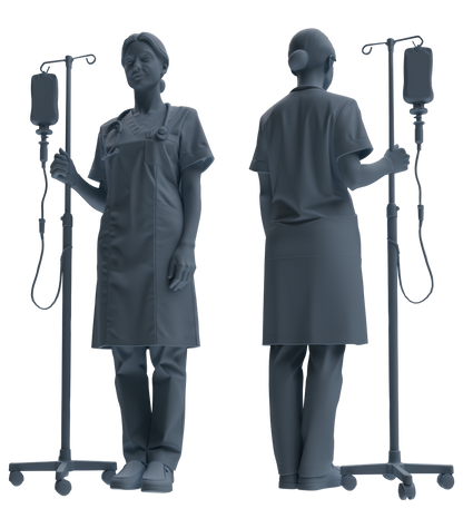 MRY-SFW SSTR206 Miniatures Soldier Model Kit Field Medical Scene Soldier Model 4 pcs