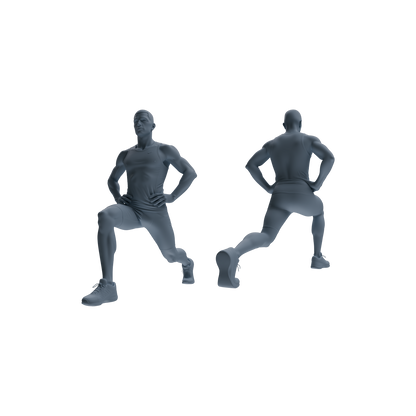 MRY-SFW LYTR820 Stretching Athlete Figure Modern Model 6 pcs Miniature Car Diorama Figures Scene Props Accessories Resin