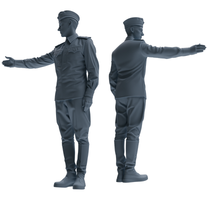 MRY-SFW LYGR732 WWII Soviet Army War Scene Daily Routine 2 Seven-Person Group