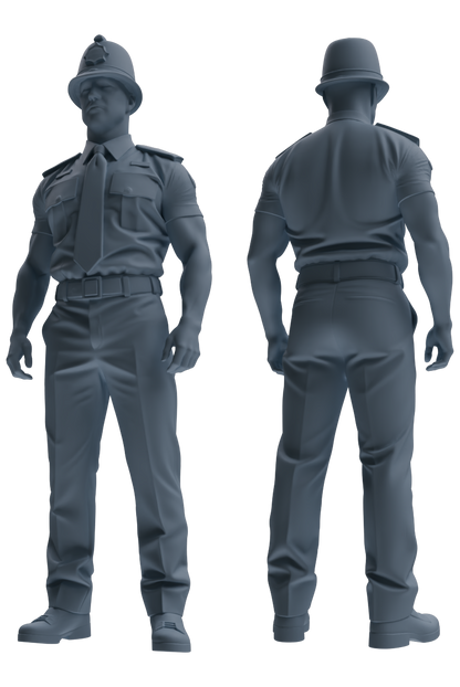 MRY-SFW LYGR804 Modern British Police Six-Person Daily Routine