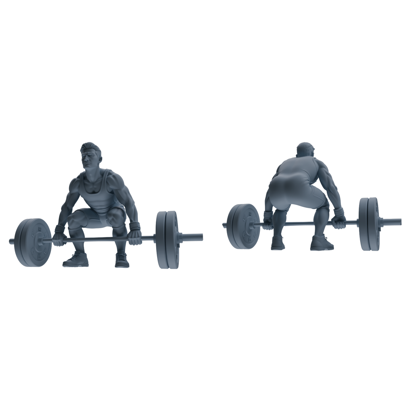 MRY-SFW LYTR798 Weightlifting Fitness Figure Modern Model 6 pcs Miniature Car Diorama Figures Scene Props Accessories Resin