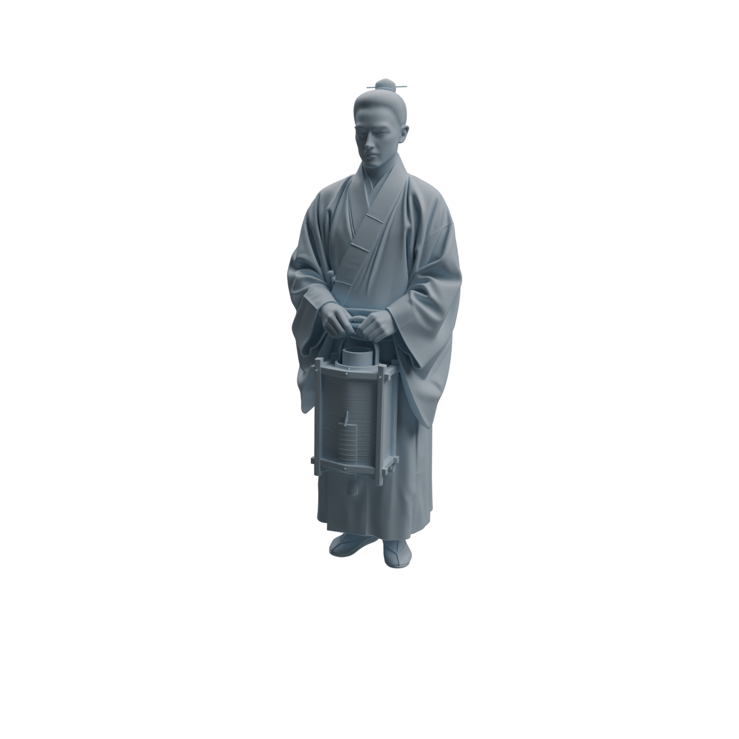 MRY-SFW LYTR1086 Ancient Costume Lantern-holding Character Modern Model 3 pcs