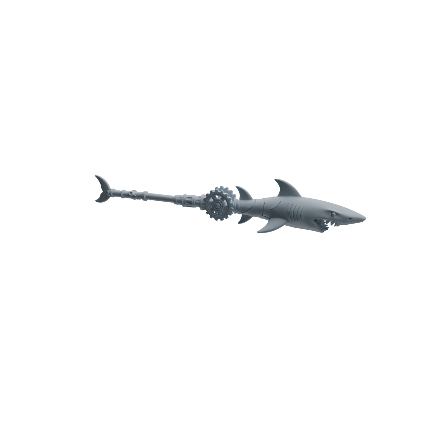 MRY-SFW LYGS429 Shark and Wing Decorative Weapon Modern Model 4 pcs