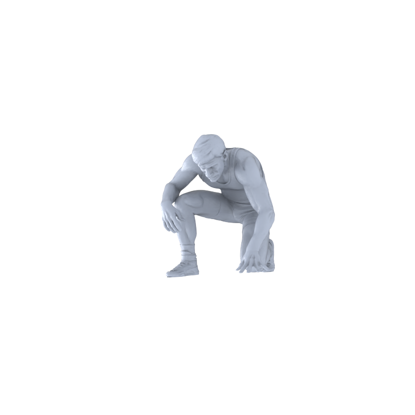 MRY-SFW LYTR558 Modern Court Wrestlers Pose Group of 5 Miniature Car Diorama Figures Scene Props Accessories Resin