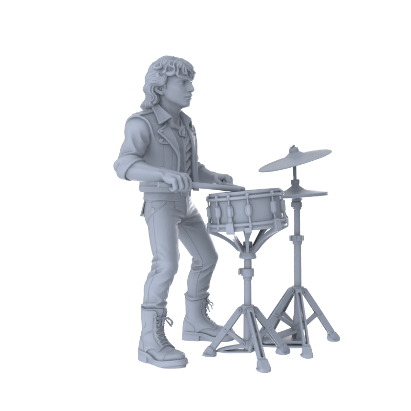 MRY-SFW LYTR573B Modern Rock Style Snare Drum Playing Male Single
