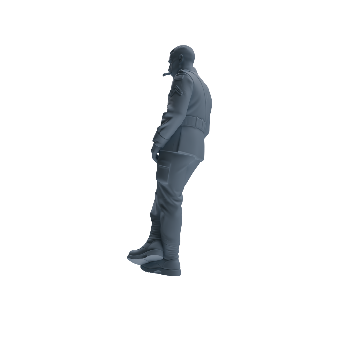 MRY-SFW SSTR178 Miniatures Soldier Model Kit Resting Soldier Pose Modern Model 6 pcs