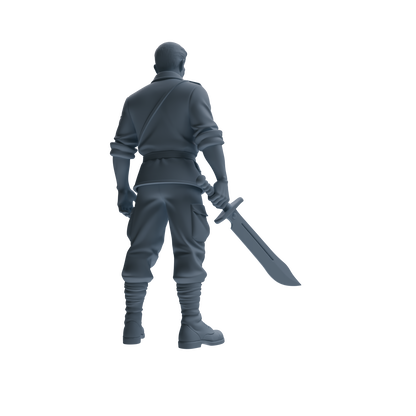 MRY-SFW SSTR176 Miniatures Soldier Model Kit Special Forces Soldier Modern Model 3 pcs