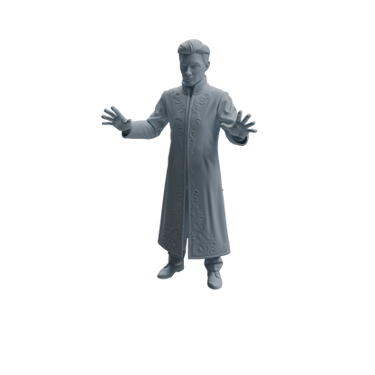 MRY-SFW LYTR1050 Magician Performance Pose Character Modern Model 3 pcs