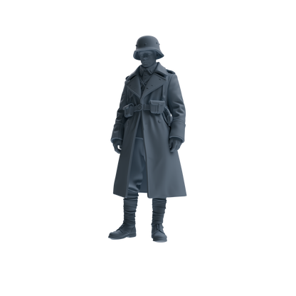 MRY-SFW SSTR181 Miniatures Soldier Model Kit Combat Soldier Pose Modern Model 6 pcs