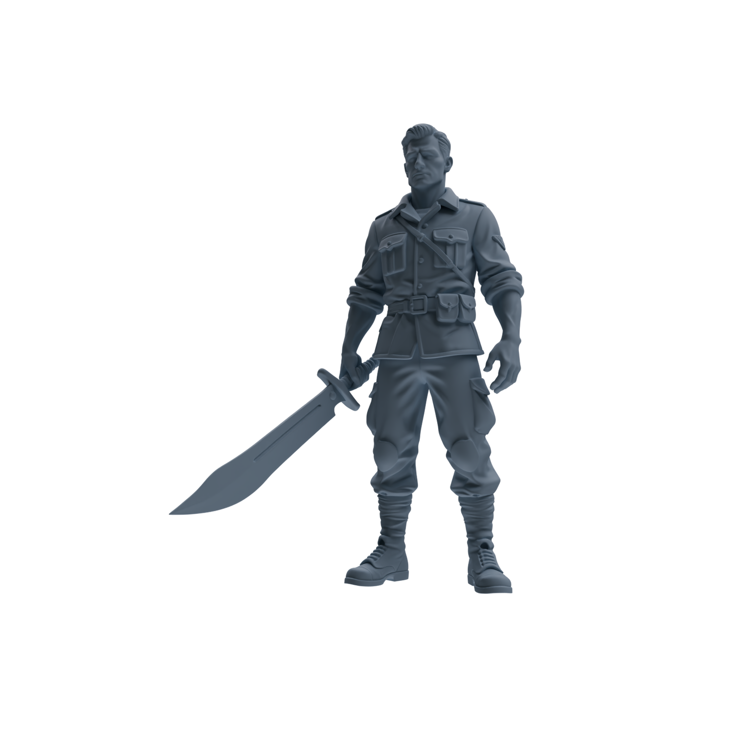 MRY-SFW SSTR176 Miniatures Soldier Model Kit Special Forces Soldier Modern Model 3 pcs