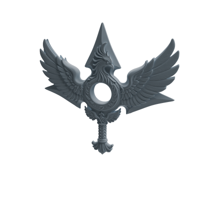 MRY-SFW LYGS443 Wing Pattern Throwing Dart Weapon Modern Model 4 pcs